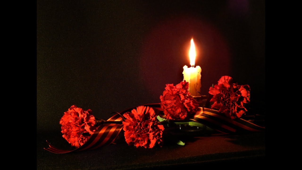 Фото свечи в память о погибших на войне